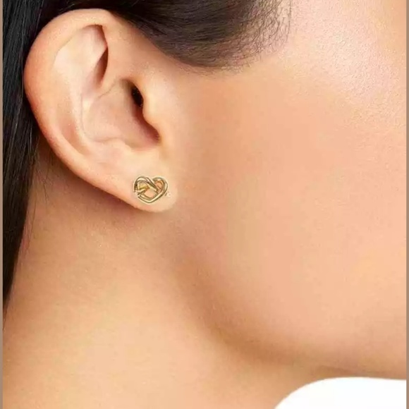 *NWT* ♠️ Kate Spade pretzel 🥨 earrings - Picture 4 of 5